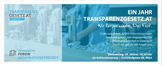 Transparenzgesetz.at wird 1 Jahr alt